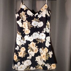 NWT Floral Nasty Gal slip dress